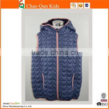 2017 Latest Fleece Vest New Design Children Waistcoat