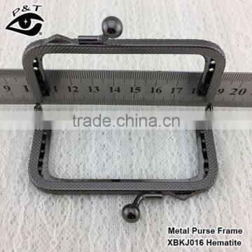 8.5cm gunmetal mini purse frame for purse