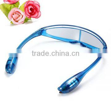 Brand New High Quality Flashing LED Space Light Up Sun Glasses Glow Rave Party Club Disco Gift Toy Blue photo-3