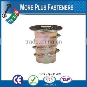 Made in Taiwan High Quality Zinc Alloy Wood Insert Nut photo-2