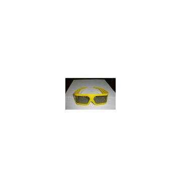 3D/4D/5D/6D cinema ABS plastic linear polarized glasses for  Imax cinema system