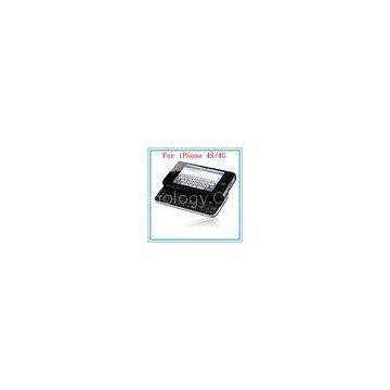 Mini Slide Wireless Plastic Dust Prevention Folding Bluetooth Keyboard For Iphone 4 / 4S