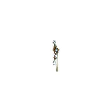 Lever ratchet steel rope hoist