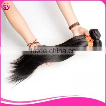 Sy Hair Can Be Curled Well Good Quality Cheap Brazilian Virgin Straight Hair Weave photo-3