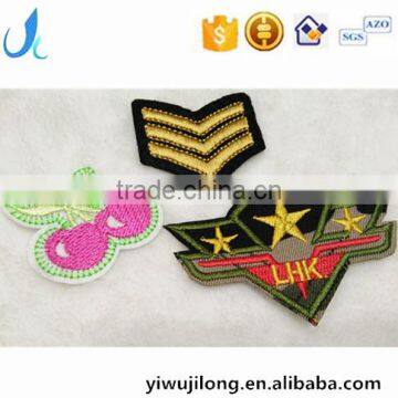 custom embroidery patch cheap badges for clothes