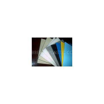 Smooth Or Sand Surface Blue Colored Plastic Sheet For Chemical Industry Light Density