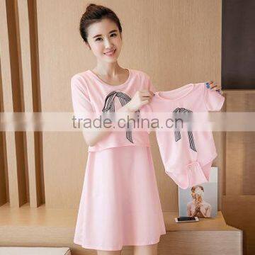 OEM factory good price cotton maternity clothes breastfeeding TM030