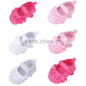 anti-slip soft sole princess baby girl shoes