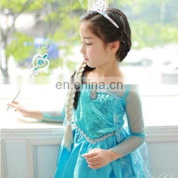 2014 Frozen Elsa Girl Party Dress , Frozen Elsa Dress