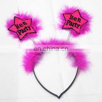 HEN-0027 wholesale Bride To Be Badge Hen Night Party headband