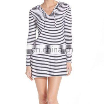 C71 Print Cover-Up Beach Hoodie Women