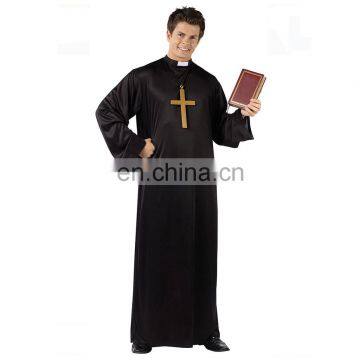 Cheap Priest Robe Plus Size Carnival Costume for Men