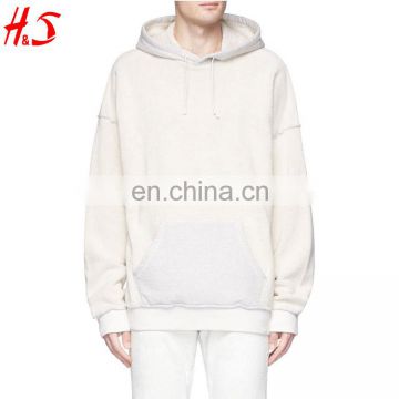 OEM Pullover Style Custom Plain Dyed Mens Pullover Hoodies