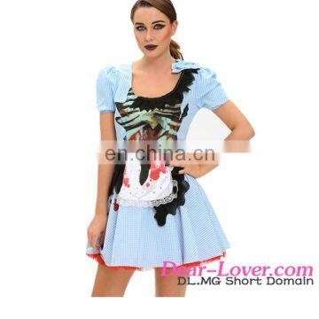 Sexy Zombie Kansas Girl Adult Halloween Costume Manufacturers China