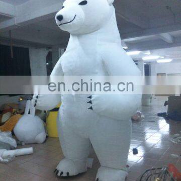 New arrival!!!HI CE 3 meters bear mascot costume for adlut,animal polar mascot costume for event advertising