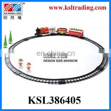 Popular railway train toy christmas gifts