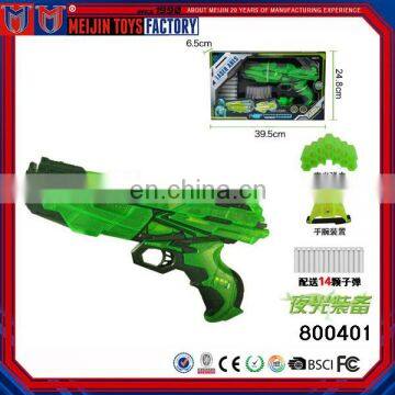 Hot sale kids funny plastic Luminous soft bullet gun