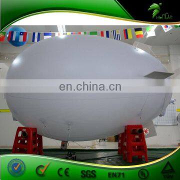 3m Length Advertising RC Helium Airship / Inflatable Zeppelin Helium Balloon / Inflatable RC Airship For Sale