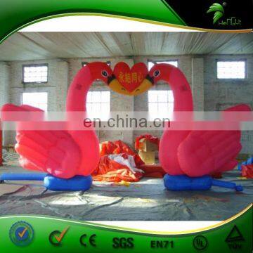 New Design Lovely Inflatable Wedding Arch For Sale / Custom Inflatable Party Arch For Events