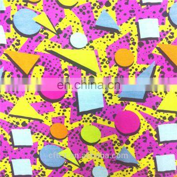 Customer Printed Natural 95 Bamboo 5 Spandex Fabric for Head Scarf photo-4