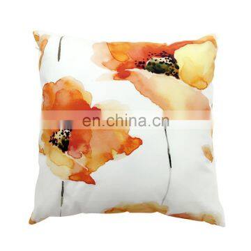 New Style Square Soft Beautiful Flowers Pillow