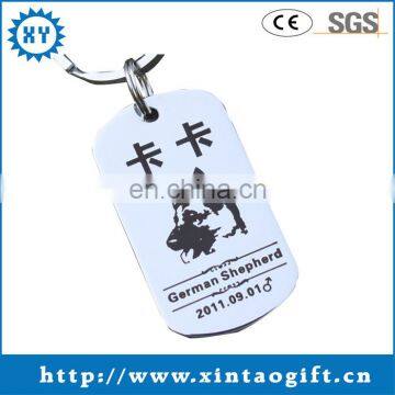China custome metal pet collars dog tags for dogs