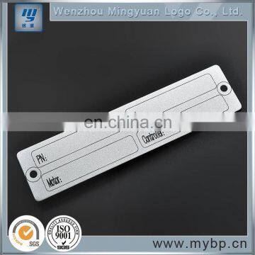 High Quality Customized Manufacter Logo Nameplate