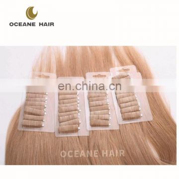 #613 blonde wholesale virgin brazilian tape hair extensions