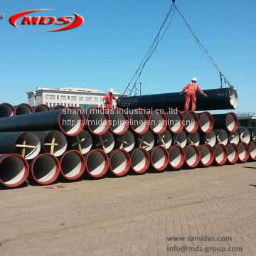 450mm zinc aluminum coating ductile iron pipe manufacturer,k9 di pipe