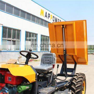 1Ton ZY100 Construction 4WD Mini Dumper Mini Dump Truck Hydraulic System photo-5