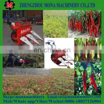 Walking Behind Mini Harvester for Rice / Wheat /pepper / Chili / Sesame Pepper Harvester,agricult photo-6