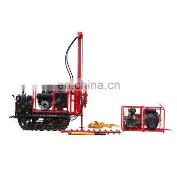 Air compressor blast hole drilling machine Gasoline boring rig for water well