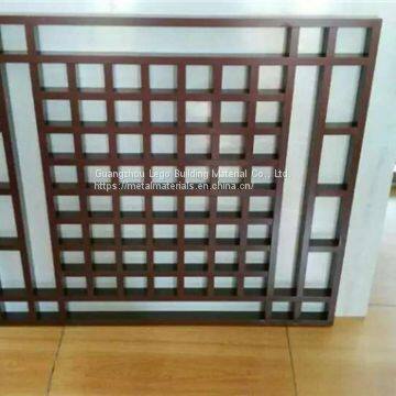 Metal Building Materials Aluminum Veneer Slat Fence