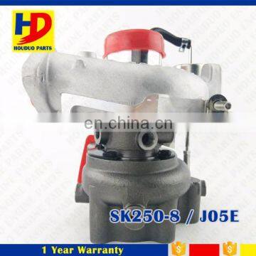 SK250-8 Diesel Engine Turbo J05E For Hino Turbocharger
