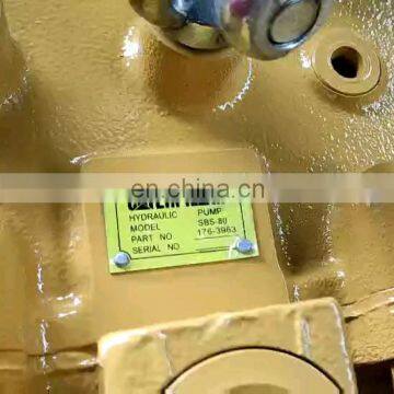 genuine and new  hydraulic   pump   for SBS-80    part number 176-3963   from China agent in Jining Shandong