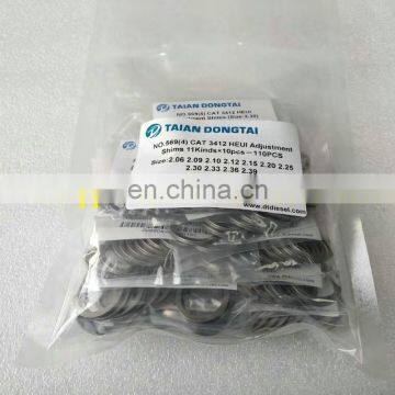 No. 569(4) CAT 3412 HEUI Adjutment Shim 11Kinds*10 Pcs photo-2