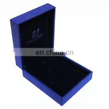 Royal Blue Color Earrings Necklace Pendant Gift Box OR Jewelry Box