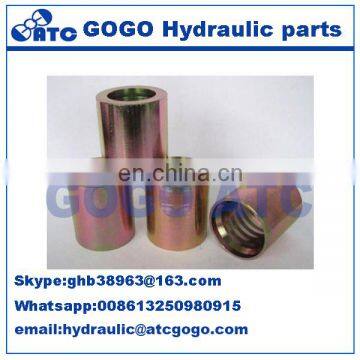 (00110) High-Quality Stainless Steel Hydraulic Hose Ferrule Fittings