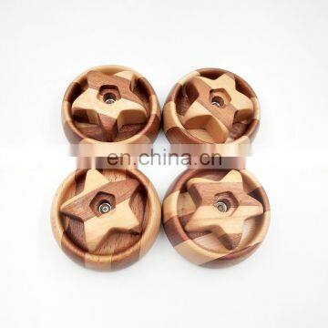 Yarn Craftsman Manufacturer Wholesale Weaving Tools Wooden Spool for Knitting Yarn photo-5