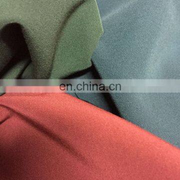 32S+40D*150D+40D high quality 44%rayon 50%nylon 6%spandex twill TR 4 way stretch fabric for pants and dress