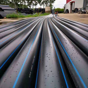 Hdpe Pipe Black Electric Fusion Connection Polyethylene Drainage Pipe