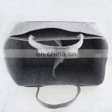 Amazon Hot Selling Felt Diaper Biaper Bag Organizer Grey For Baby photo-6