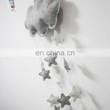 China Golden Supplier Baby Mobile Felt Cloud With Star photo-3