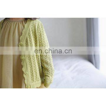 C1052/Spring Newest Design Fashionable Baby Girls Sweater Coat photo-4