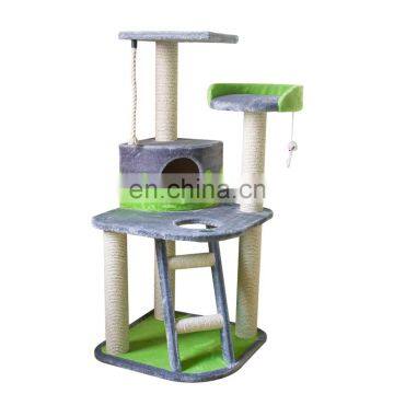 Cat wooden toy tree Cat furniture scratcher