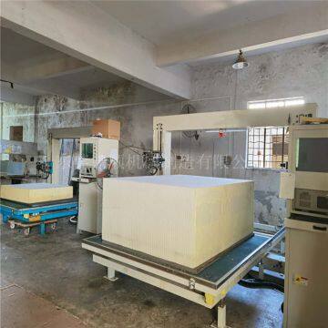 Single Vibrating Blade Horizontal CNC Contour Foam Cutting Machine photo-3