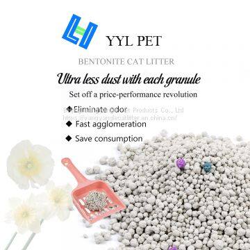 stable quality bentonite cat litter with fast clump