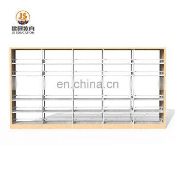 Commercial Metal Locker Slot Angle Iron Shelf Angle School Library Book Shelving photo-3
