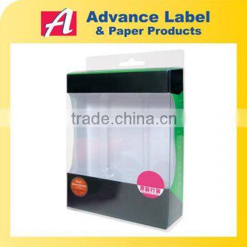 PP PC PVC PET Cosmetics Packaging Printing Clear Plastic film Plastic Box