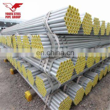 Mild Carbon Steel 48.3mm , 1 1/2 Inch, 1.5 Inch Galvanized Pipe From Youfa Factory